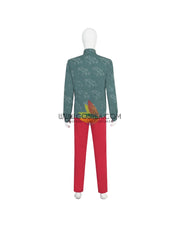 Cosrea DC Universe Joker Folie à Deux Red Suit Cosplay Costume