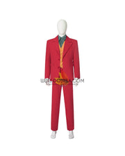 Cosrea DC Universe Joker Folie à Deux Red Suit Cosplay Costume