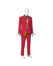 Cosrea DC Universe Joker Folie à Deux Red Suit Cosplay Costume