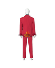 Cosrea DC Universe Joker Folie à Deux Red Suit Cosplay Costume