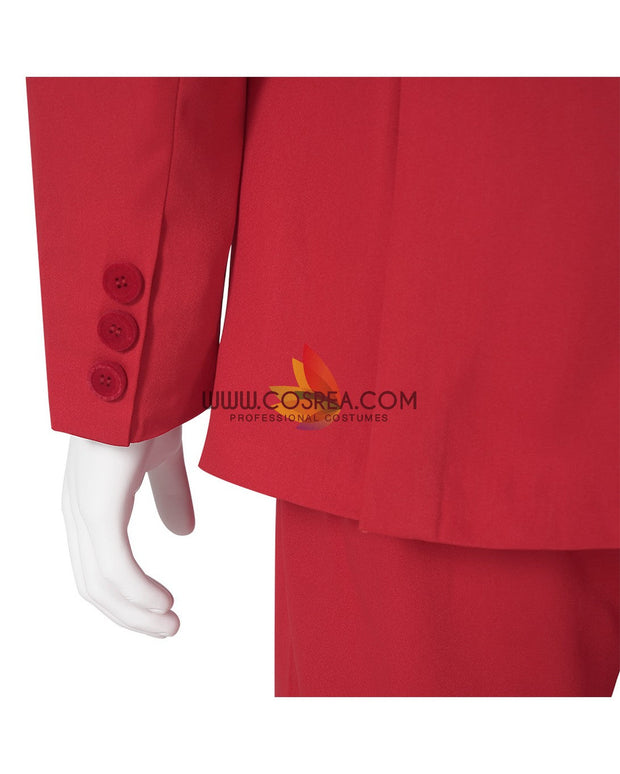 Cosrea DC Universe Joker Folie à Deux Red Suit Cosplay Costume