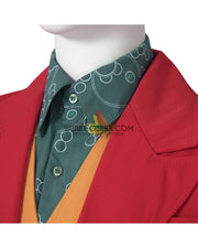 Cosrea DC Universe Joker Folie à Deux Red Suit Cosplay Costume