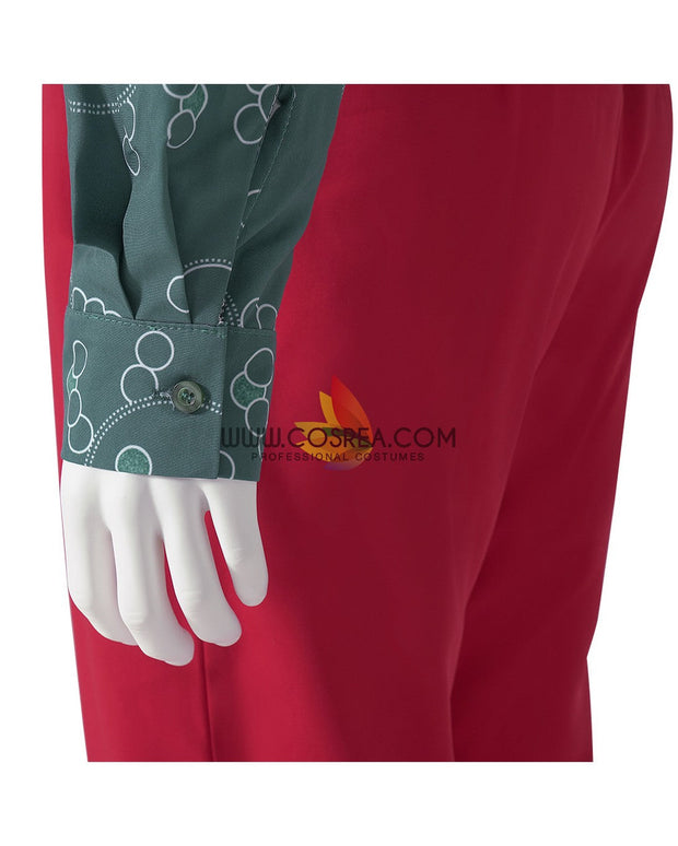 Cosrea DC Universe Joker Folie à Deux Red Suit Cosplay Costume