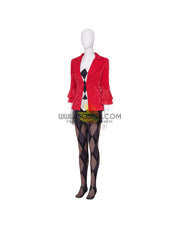 Cosrea DC Universe Lady Gaga Joker Folie à Deux Textured Fabric Cosplay Costume