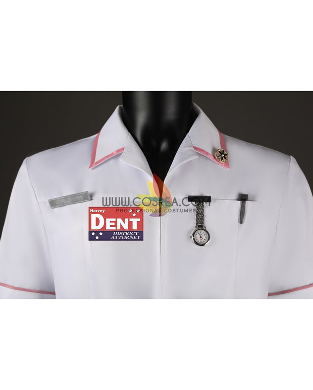 Cosrea DC Universe Nurse Joker Dark Knight Cosplay Costume