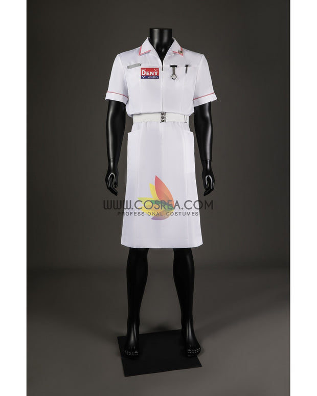 Cosrea DC Universe Nurse Joker Dark Knight Cosplay Costume