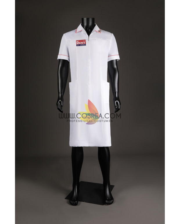 Cosrea DC Universe Nurse Joker Dark Knight Cosplay Costume