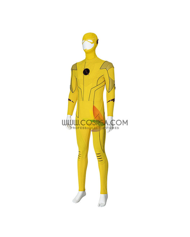 Cosrea DC Universe Reverse Flash Season 8 Cosplay Costume