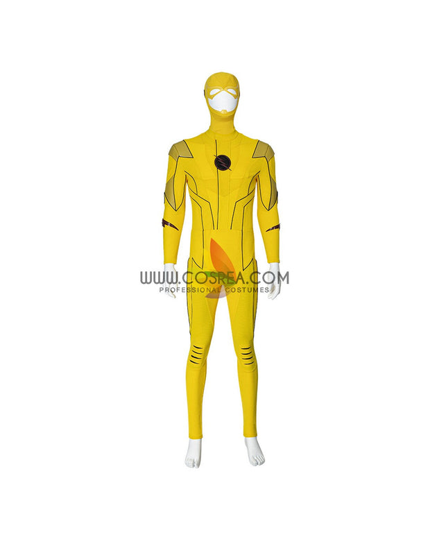 Cosrea DC Universe Reverse Flash Season 8 Cosplay Costume