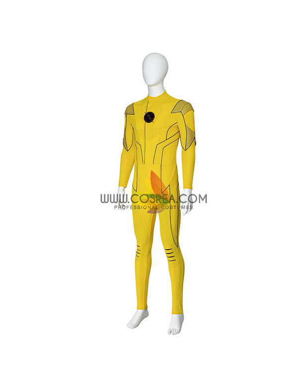 Cosrea DC Universe Reverse Flash Season 8 Cosplay Costume