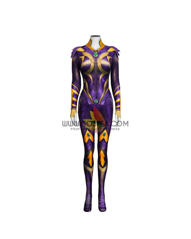 Cosrea DC Universe Starfire Digital Printed Cosplay Costume