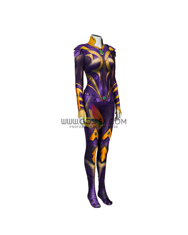 Cosrea DC Universe Starfire Digital Printed Cosplay Costume