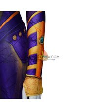 Cosrea DC Universe Starfire Digital Printed Cosplay Costume