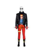 Cosrea DC Universe Superboy Conner Kent Cosplay Costume