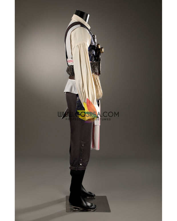 Cosrea Disney Captain Jack Sparrow Pirates Of Caribbean Cosplay Costume