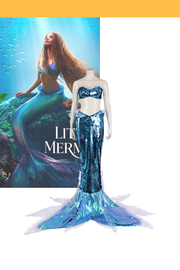 Cosrea Disney No Option Ariel Mermaid Dress Little Mermaid 2023 Cosplay Costume