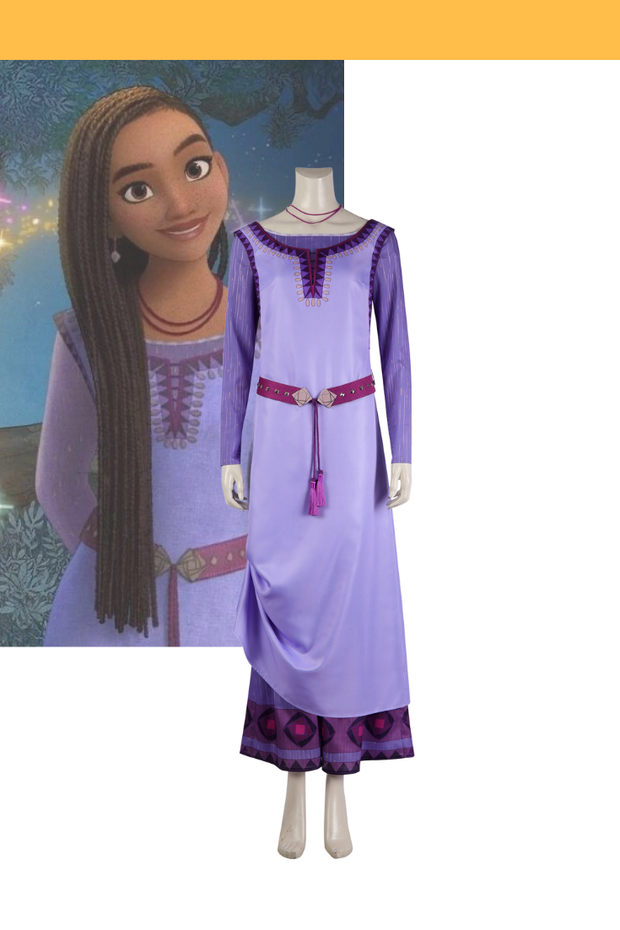 Cosrea Disney No Option Asha Wish Cosplay Costume