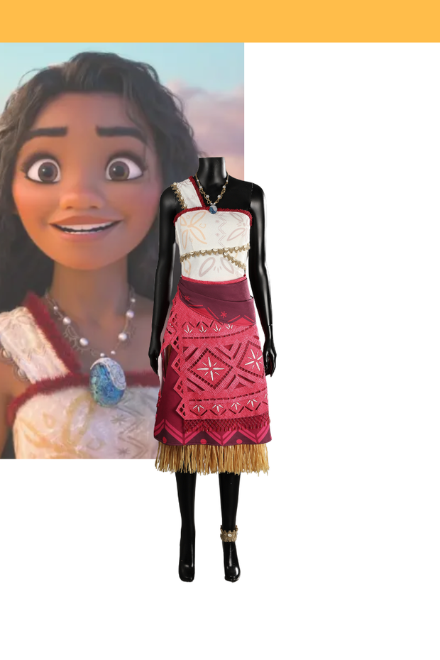 Cosrea Disney No Option Moana 2 Custom Costume