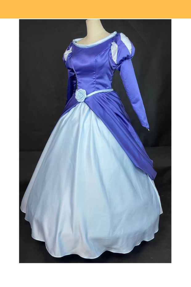 Cosrea Disney Princess Ariel In Blue Little Mermaid Cosplay Costume