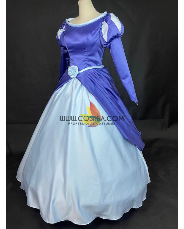 Cosrea Disney Princess Ariel In Blue Little Mermaid Cosplay Costume