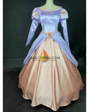 Cosrea Disney Princess Ariel In Lilac Purple Little Mermaid Cosplay Costume