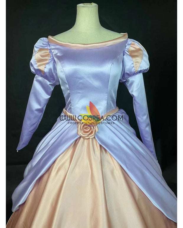 Cosrea Disney Princess Ariel In Lilac Purple Little Mermaid Cosplay Costume