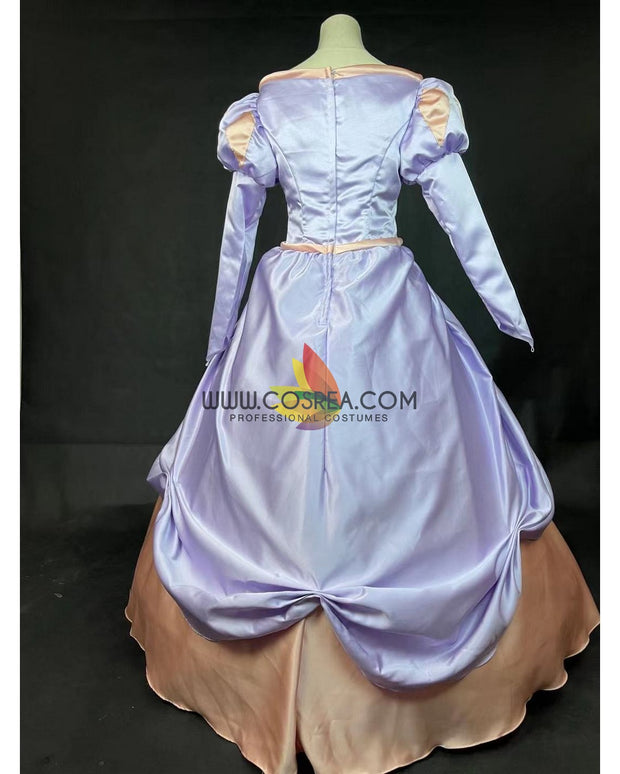 Cosrea Disney Princess Ariel In Lilac Purple Little Mermaid Cosplay Costume