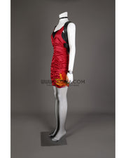 Cosrea Games Ada Wong Red Dress Resident Evil 4 Remake Cosplay Costume