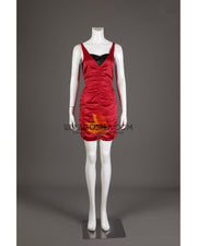 Cosrea Games Ada Wong Red Dress Resident Evil 4 Remake Cosplay Costume