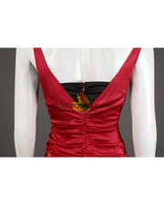 Cosrea Games Ada Wong Red Dress Resident Evil 4 Remake Cosplay Costume