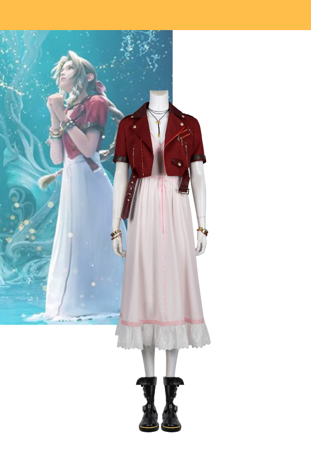 Cosrea Games Aerith Gainsborough Final Fantasy 7 Rebirth Custom Costume