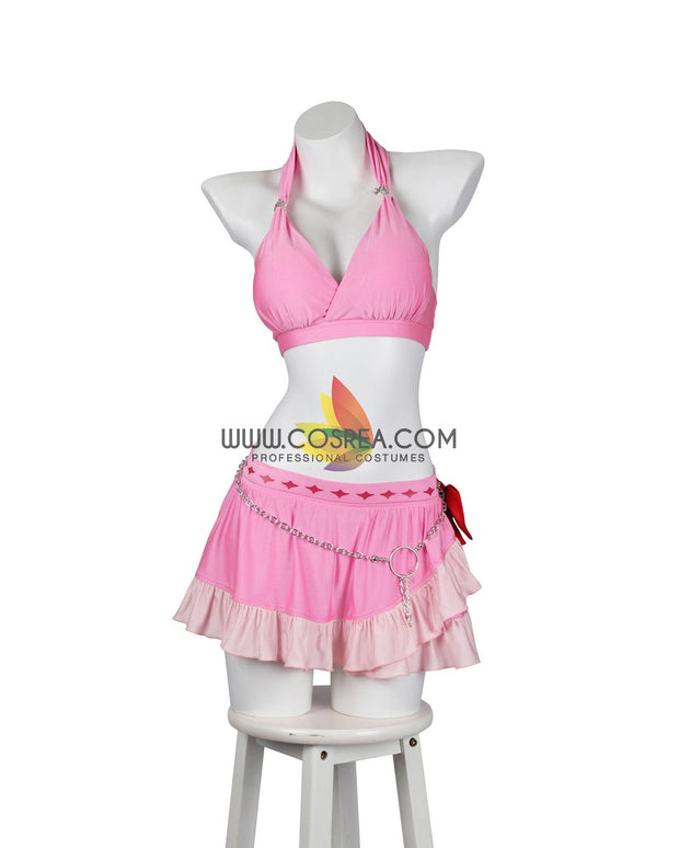 Cosrea Games Aerith Gainsborough Swimsuit Final Fantasy 7 Rebirth Custom Costume