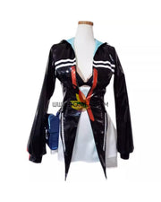 Cosrea Games Arknights Ch'en PU Leather Version Cosplay Costume