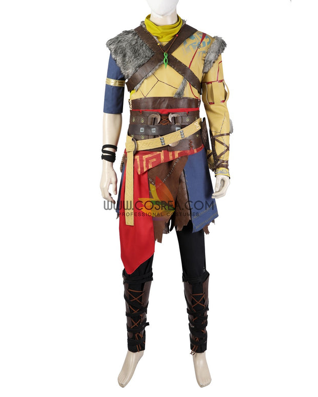 Cosrea Games Atreus God of War Ragnarök Cosplay Costume