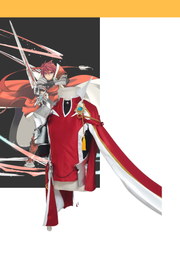 Cosrea Games Elsword Seighart Lord Knight Cosplay Costume