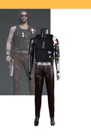 Cosrea Games Johnny Silverhand Cyberpunk 2077 Cosplay Costume