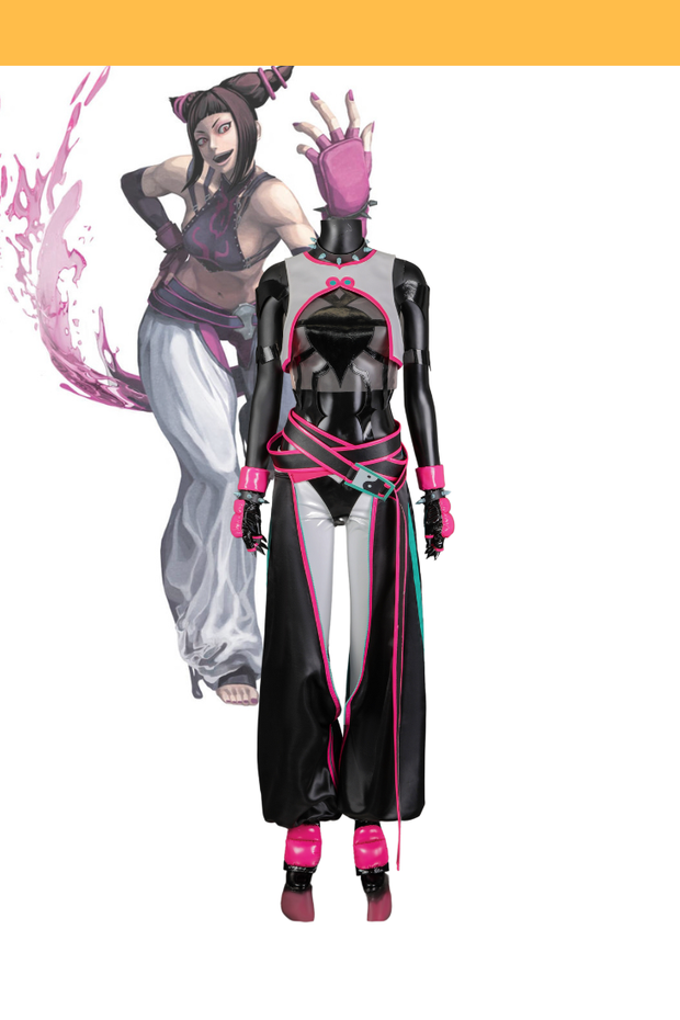 Cosrea Games Juri Street Fighter 5 Cosplay Costume