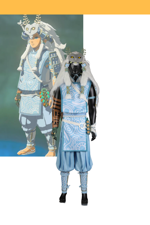 Cosrea Games Link Mystic Set Tears of Kingdom Cosplay Costume