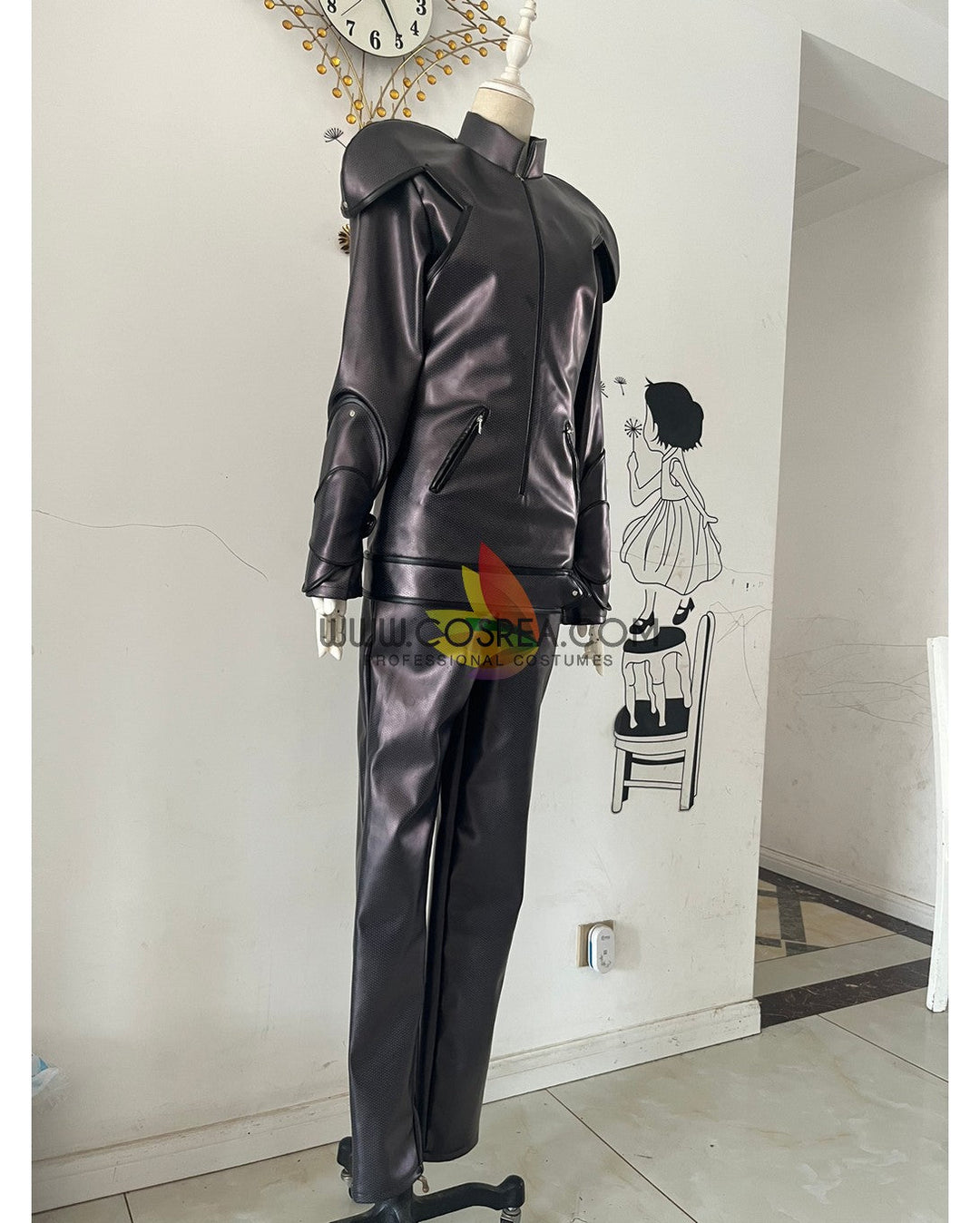 Miraculous Cat Noir Custom PU Leather Cosplay Costume - Cosrea Cosplay