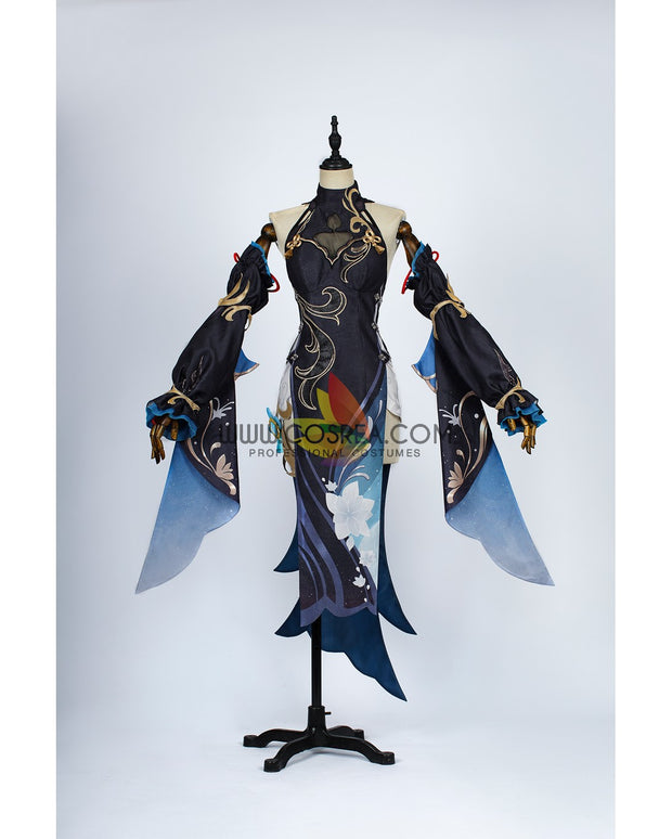 Cosrea Games Shenhe Frostflower Dew Genshin Impact Standard Size Costume