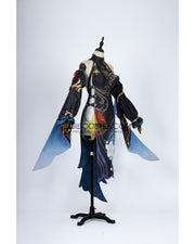 Cosrea Games Shenhe Frostflower Dew Genshin Impact Standard Size Costume