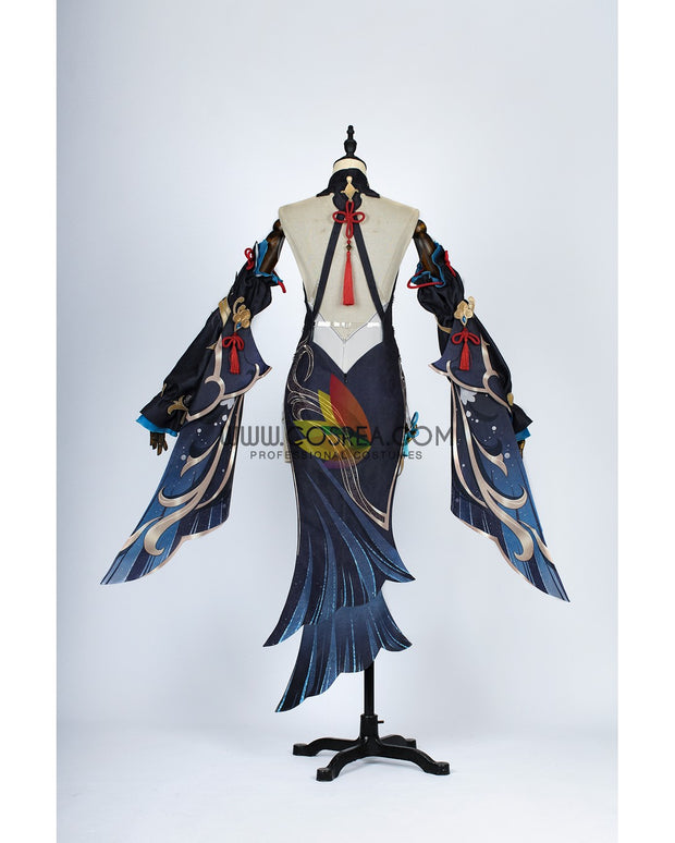 Cosrea Games Shenhe Frostflower Dew Genshin Impact Standard Size Costume