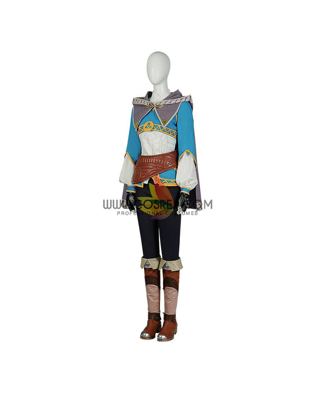 Cosrea Games Zelda Tears of the Kingdom Textured Fabric Cosplay Costume