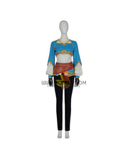 Cosrea Games Zelda Tears of the Kingdom Textured Fabric Cosplay Costume