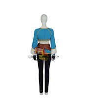 Cosrea Games Zelda Tears of the Kingdom Textured Fabric Cosplay Costume