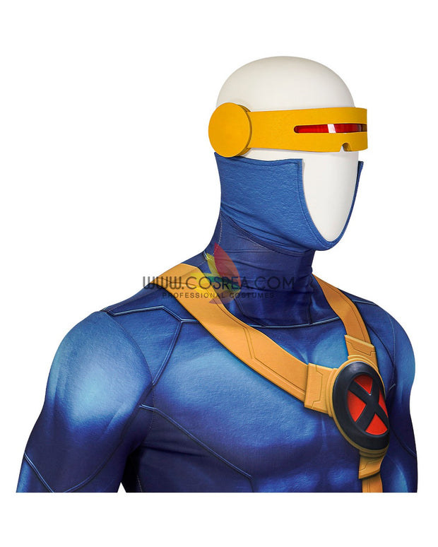 Cosrea Marvel Universe Cyclops 1997 XMen Cartoon Series Cosplay Costume