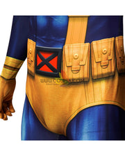 Cosrea Marvel Universe Cyclops 1997 XMen Cartoon Series Cosplay Costume