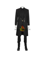 Cosrea Marvel Universe Doctor Strange Black Suit Cosplay Costume