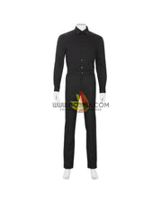 Cosrea Marvel Universe Doctor Strange Black Suit Cosplay Costume