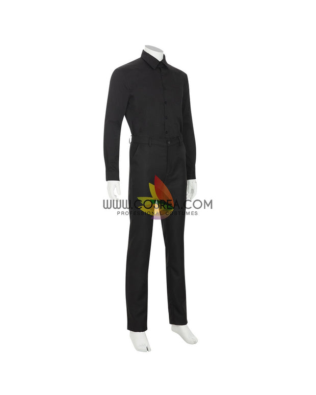 Cosrea Marvel Universe Doctor Strange Black Suit Cosplay Costume